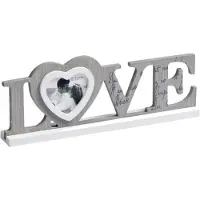 Walther design Cadre Photo Love Schriftzug 8x7.7 Cm Wood Portrait Photo