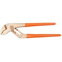 Bahco Pinces Articulées Avec Rainure Anti-étincelles En Cuivre-béryllium 250 Mm