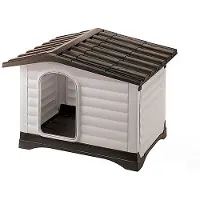 Ferplast Niche pour chiens Villa 70 Gris 73 x 59 x 53 cm 87253099