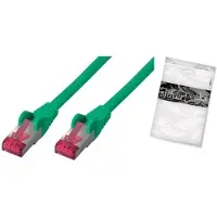 Shiverpeaks patch cable S/FTP Cat.6a PIMF green 2.0 m (BS75712-AG)