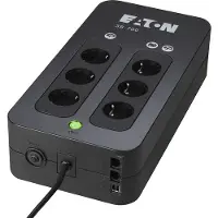 Eaton 3s 700 Din 700va Tower 8 Outlets Ups 420w Blanc,Noir One Size / EU Plug 220V