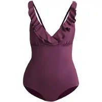 Jette Maillot de bain bordeaux