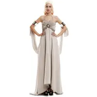 MOM Reina Dragon Glamor Woman Costume Beige M-L