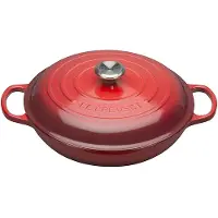 Le Creuset Faitout 26 cm interieur sable