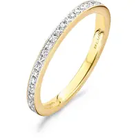 Blush Bague en or 14 carats avec zircone 1119BZI