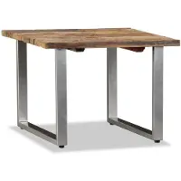 vidaXL Table basse Bois de récupération massif 55x55x40 cm