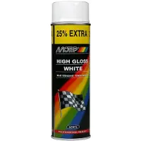 Motip Peinture Blanc brillant - Spray 500 ml