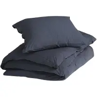 Yumeko - Parure de lit - Jersey De Coton - 240x220 - Bleu