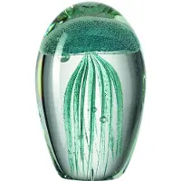Leonardo Sculpture Leonardo Jellyfish Oceano Turquoise Bleu
