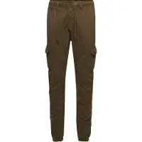 Urban Classics Pantalon cargo brun foncé