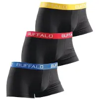 Buffalo Sous-vêtements bleu ciel / jaune / rouge clair / noir