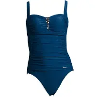 LASCANA Maillot de bain modelant bleu