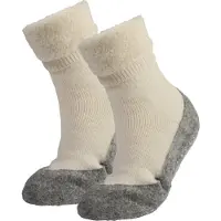 Falke Chaussettes gris / blanc