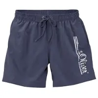 s.Oliver Shorts de bain marine
