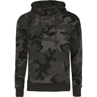 Urban Classics Sweat-shirt anthracite / greige / gris foncé / kaki