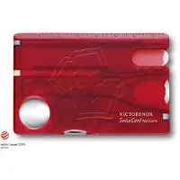 Victorinox SwissCard Nailcare rouge transparent 0.7240.T