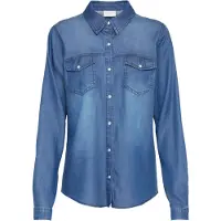 Vila Chemisier 'VIBista' bleu denim