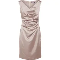 Vera Mont Robe fourreau taupe
