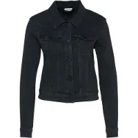 Noisy May Veste mi-saison 'Debra' noir denim