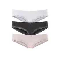 LASCANA Slip anthracite / rosé / blanc