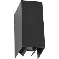 Ks Verlichting LED lampe d'extérieur Channel réglable noir