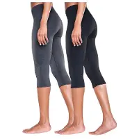 Vivance Pantalon de pyjama gris / noir