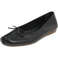 Clarks Shoes Ballerines 'Freckle Ice' noir