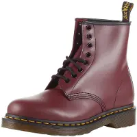 Dr. Martens Bottes à lacets '1460' rouge cerise