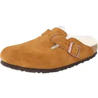 Birkenstock Pantoufle 'Boston' cognac