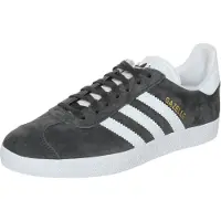 Adidas Originals Baskets basses 'Gazelle' jaune d'or / gris foncé / blanc