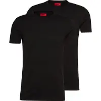 HUGO T-Shirt 'Round' noir