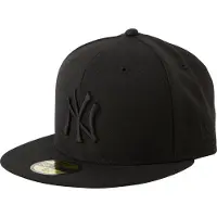 New Era Casquette '59FIFTY Black on Black New York Yankees'
