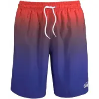 Buffalo Shorts de bain bleu / rouge