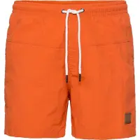 Urban Classics Shorts de bain orange foncé