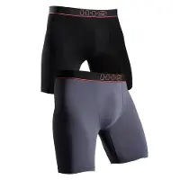 H.I.S. Boxers gris / rouge / noir
