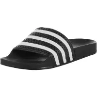 Adidas Mule 'Adilette' noir / blanc