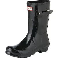Hunter Bottes en caoutchouc noir