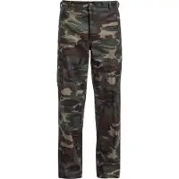 Brandit Pantalon cargo bleu marine / kaki / roseau / vert foncé