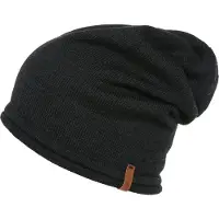Chillouts Bonnet 'Leicester Hat' noir