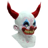 Ghoulish Chingo The Clown Neck Mask Multicolore Enfants