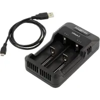 Ansmann Chargeur de batterie Lithium 2 Noir 1001-0050