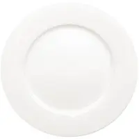 ProChef Assiette de restaurant blanche avec bord large 20 cm (=12 pièces)