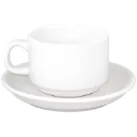Athena hotelware Soucoupes Athena Hotelware 145 Mm - Lot De 24