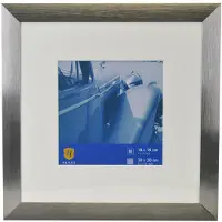 Henzo Cadre photo Lucerne - 30x30 cm - Gris foncé
