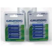 Grundig AA Batteries Rechargeable 4 Pieces