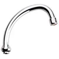 GROHE Goulot tubulaire 5 pièces saillie 140mm chrome