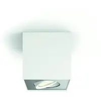 Philips myliving Spot Box Warmglow Effet de variation 1 flamme, blanc