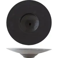 COSY&TRENDY Blackstone - Gourmet - Assiettes creuses - D28cm - Porcelaine - (Lot de 6)