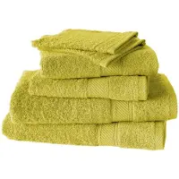 De Witte Lietaer ensemble linge de bain HélèneCoton-Lime 6 pièces