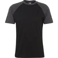 Urban Classics T-Shirt gris foncé / noir